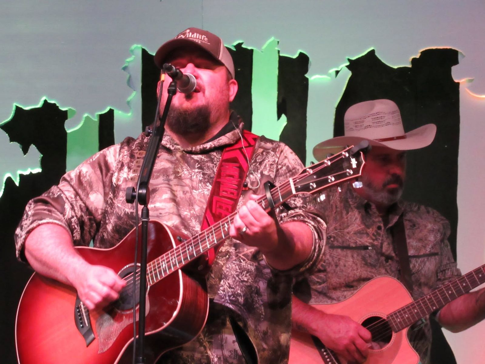 Photograph of Camo Sunday at Church in the Country
