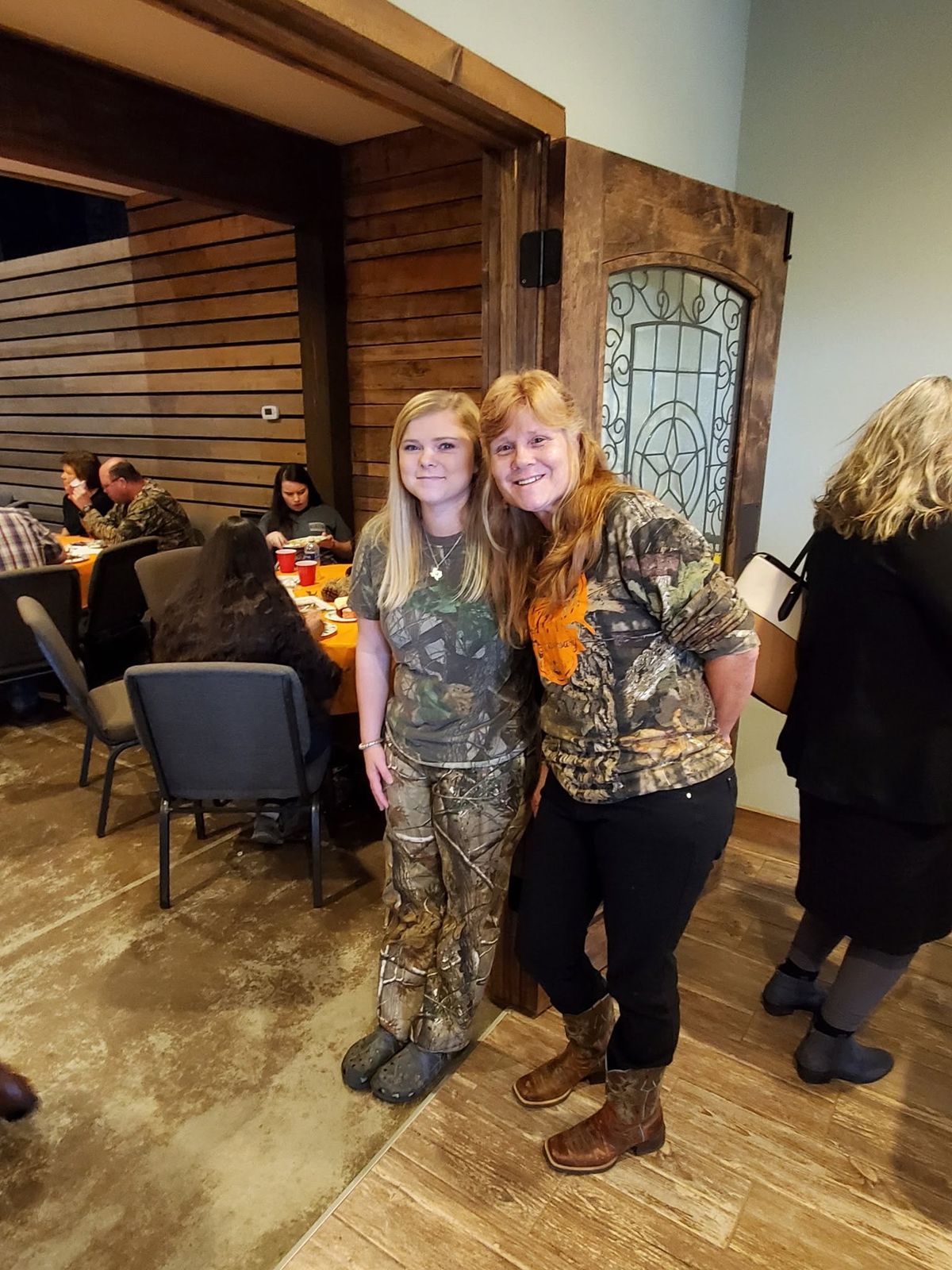 Photograph of Camo Sunday at Church in the Country