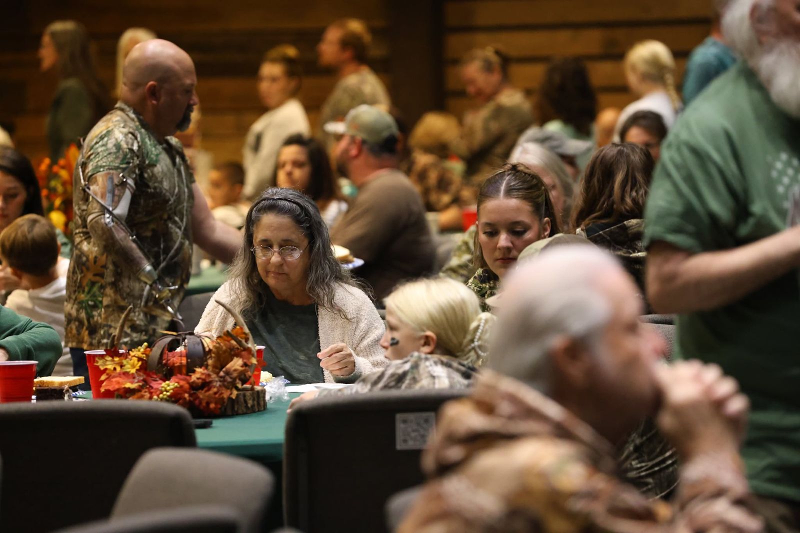 Photograph of Camo Sunday at Church in the Country