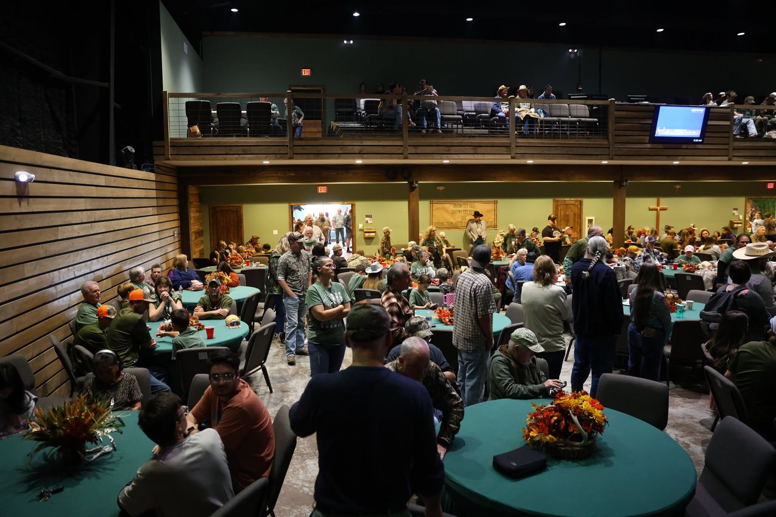 Photograph of Camo Sunday at Church in the Country