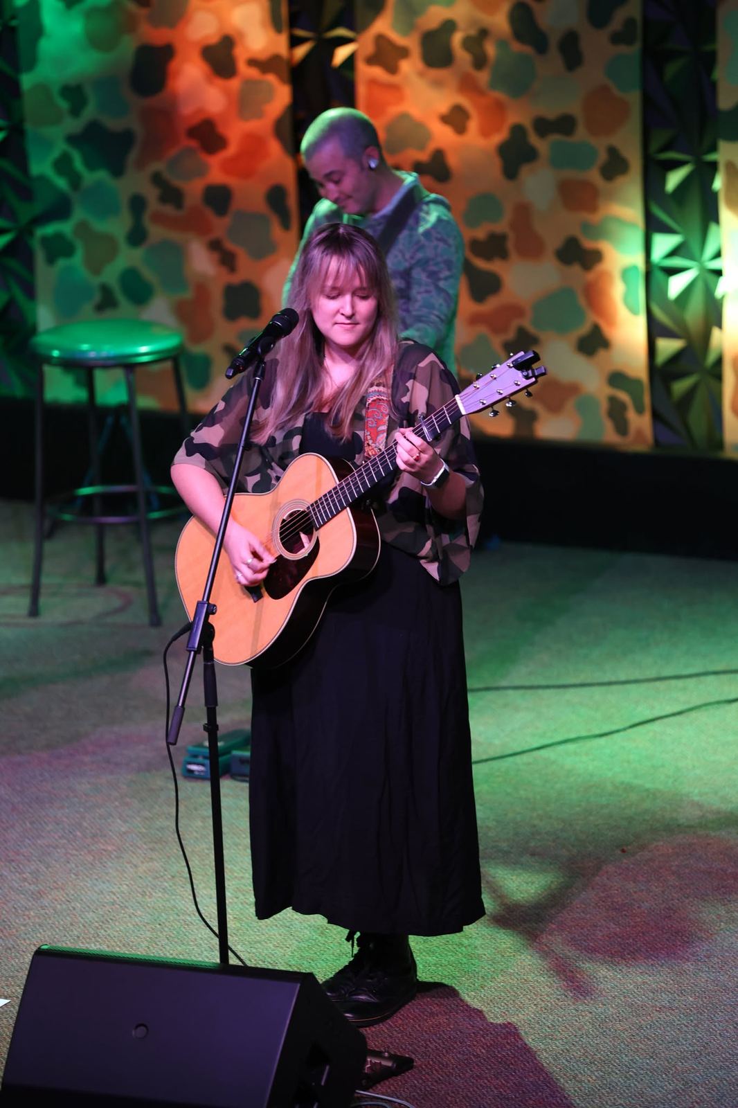 Photograph of Camo Sunday at Church in the Country