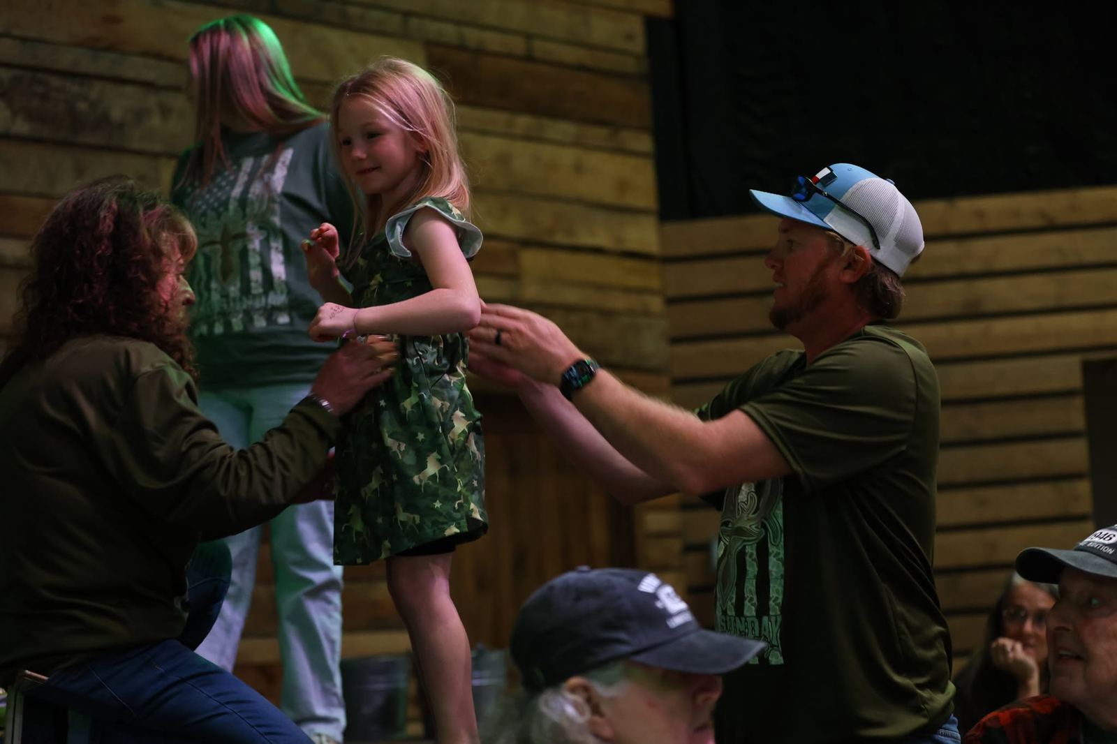 Photograph of Camo Sunday at Church in the Country